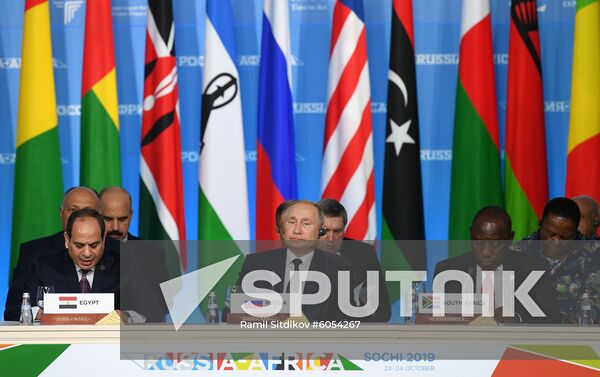 Russia Putin African Leaders