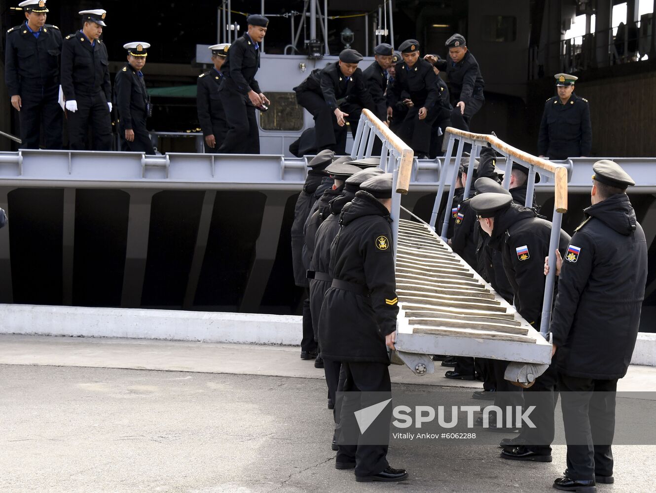 Russia Myanmar Ship | Sputnik Mediabank