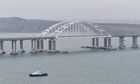 Russia Putin Crimea Railway Bridge 