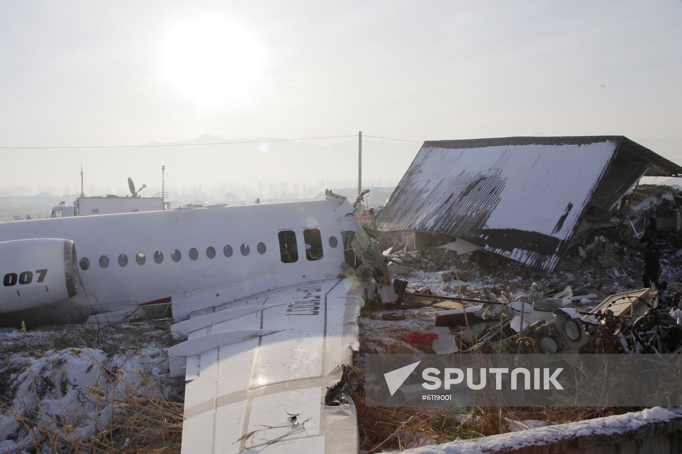 Kazakhstan Plane Accident Sputnik Mediabank