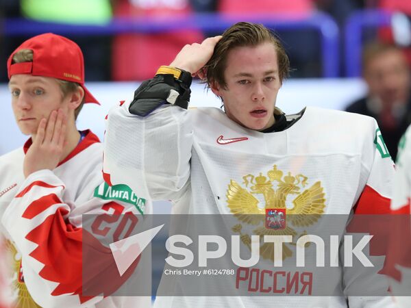 Czech Republic Ice Hockey Junior Worlds Canada - Russia