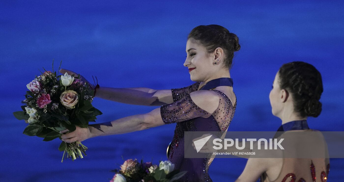 Austria Figure Skating European Championships Ladies Awarding Sputnik