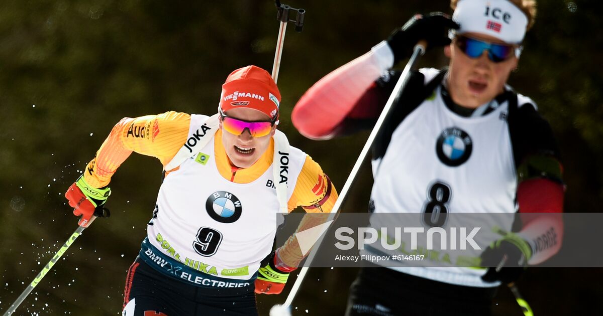 Slovenia Biathlon World Cup Men Mass Start Sputnik Mediabank