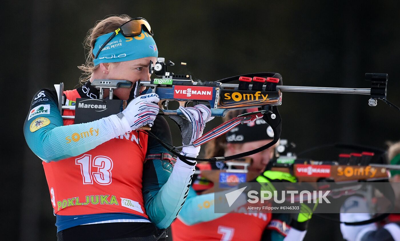 Slovenia Biathlon World Cup Women Mass Start Sputnik Mediabank