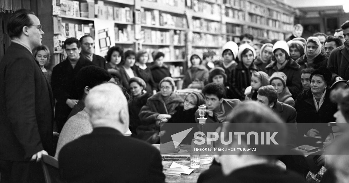 Moscow poet Nikolai Popov | Sputnik Mediabank