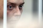 Adviser to the head of the Russian space agency Roscosmos Ivan Safronov suspected of working for one of NATO intelligence services waits in a cage at Lefortovo court, in Moscow, Russia. The investigators asked the court in to arrest Safronov. The Federal Security Service said earlier in the day that Safronov was suspected of handing classified defense information over to a NATO special service. Roscosmos said the detention was unrelated to Safronov's work for the space agency. A criminal case has been launched on suspicion of high treason. Location: Russia, Moscow. Author: Vladimir Astapkovich. Russia High Treason Suspect Detained