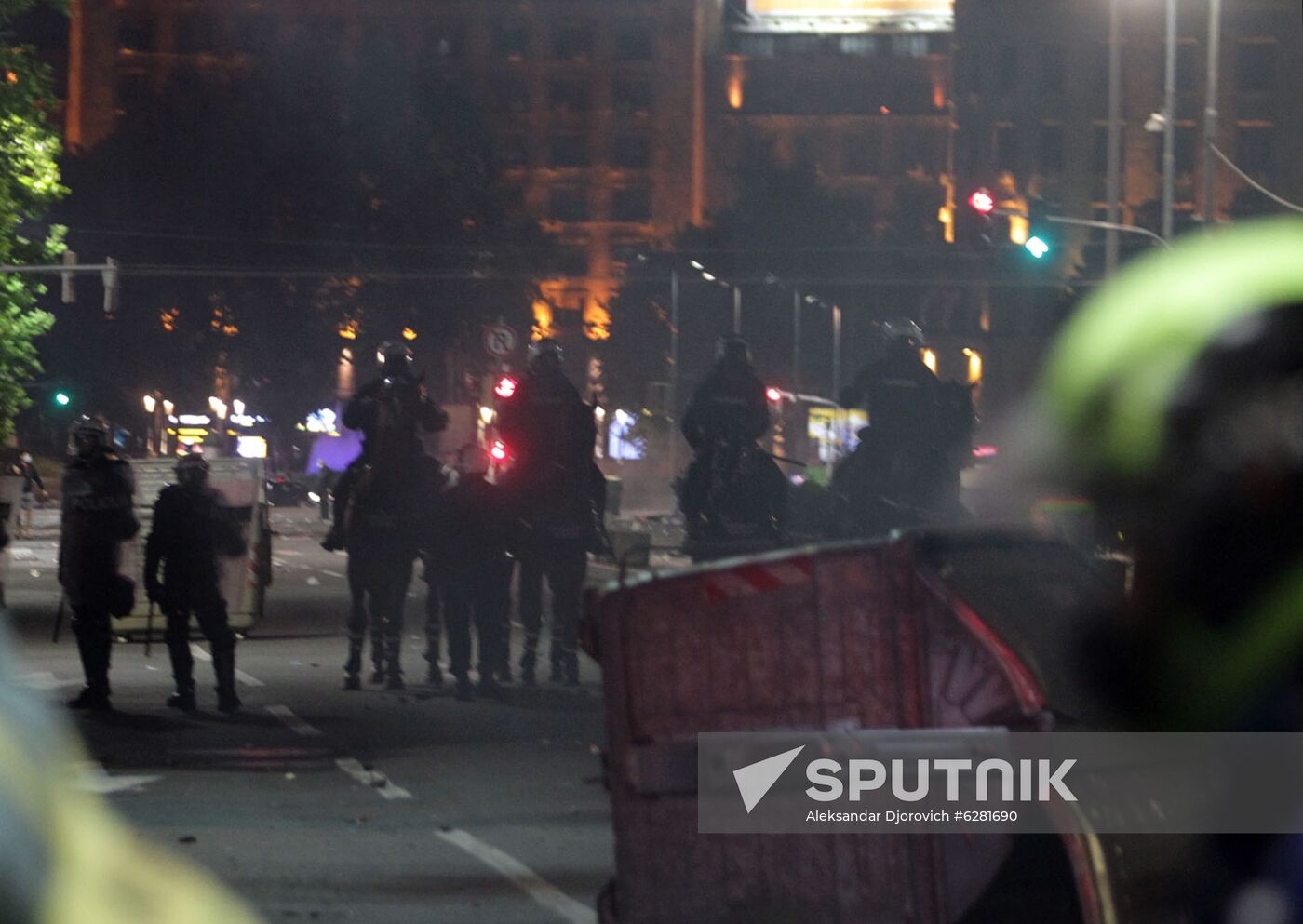 Serbia Protests Sputnik Mediabank