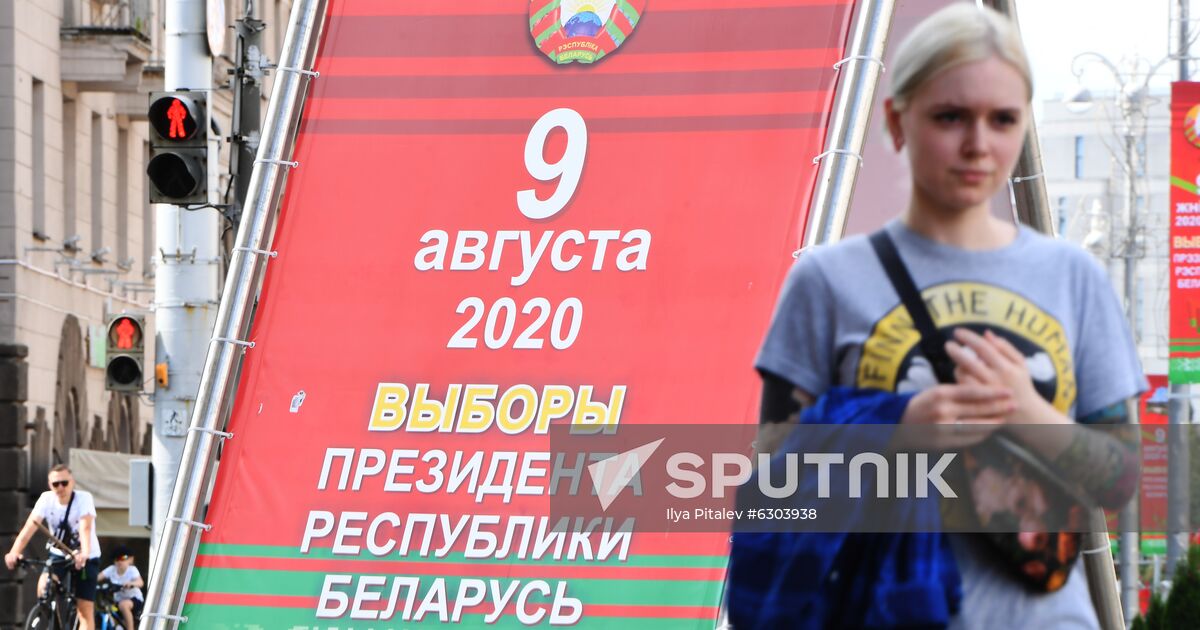 Belarus Presidential Election Sputnik Mediabank