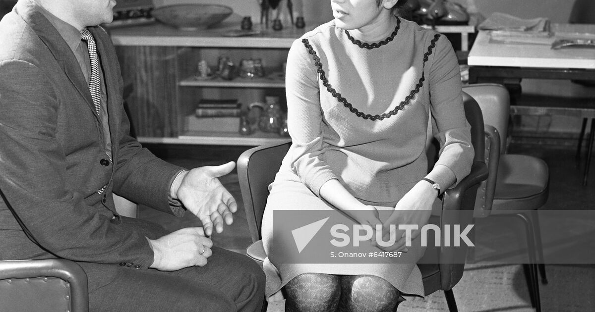 Chess players Leonid Shteini and Nana Alexandria | Sputnik Mediabank