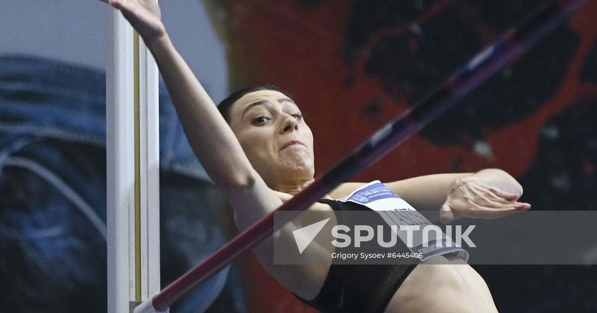 Russia High Jump Сontest Men - Women | Sputnik Mediabank