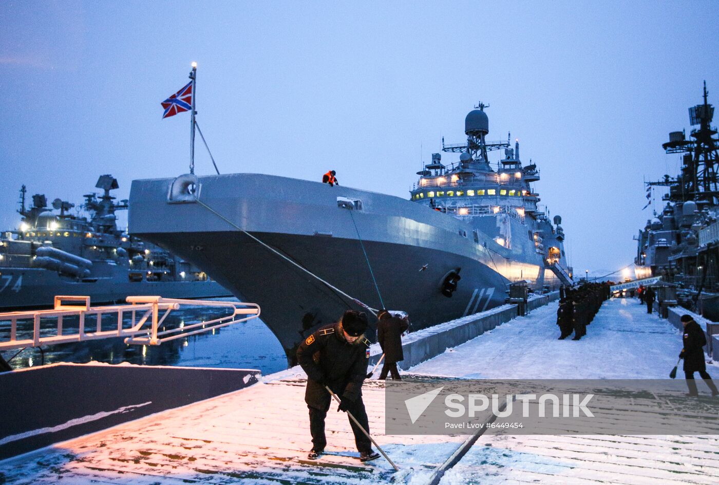 Russia Pyotr Morgunov Landing Ship | Sputnik Mediabank