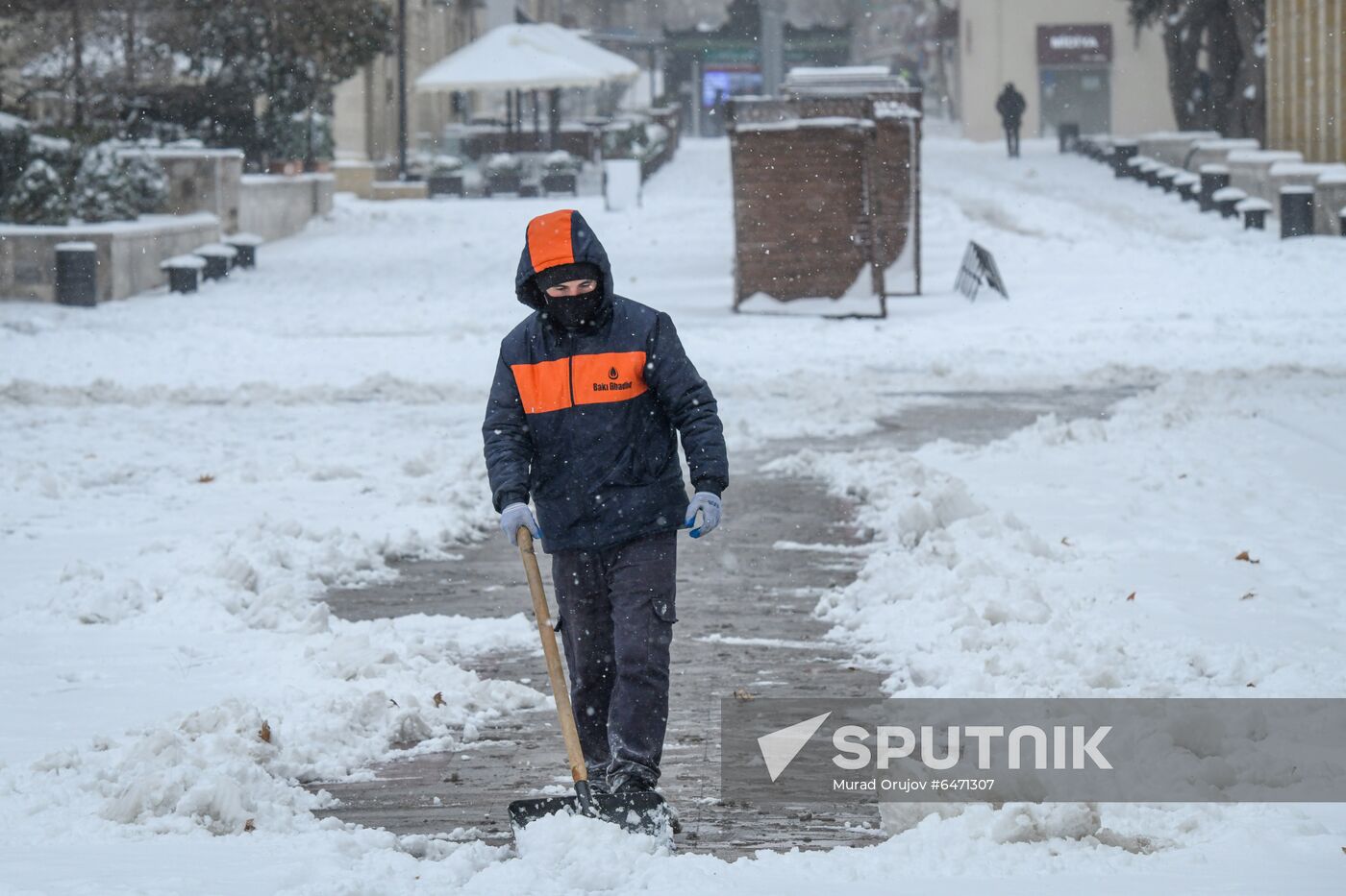 Azerbaijan Snowfall Sputnik Mediabank