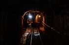 A mines walks in a shaft at the Mariinsky mine, in Sverdlovsk Oblast region, Russia. Location: Russia, Sverdlovsk Oblast Region. Author: Pavel Lisitsyn. Russia Emeralds Mining