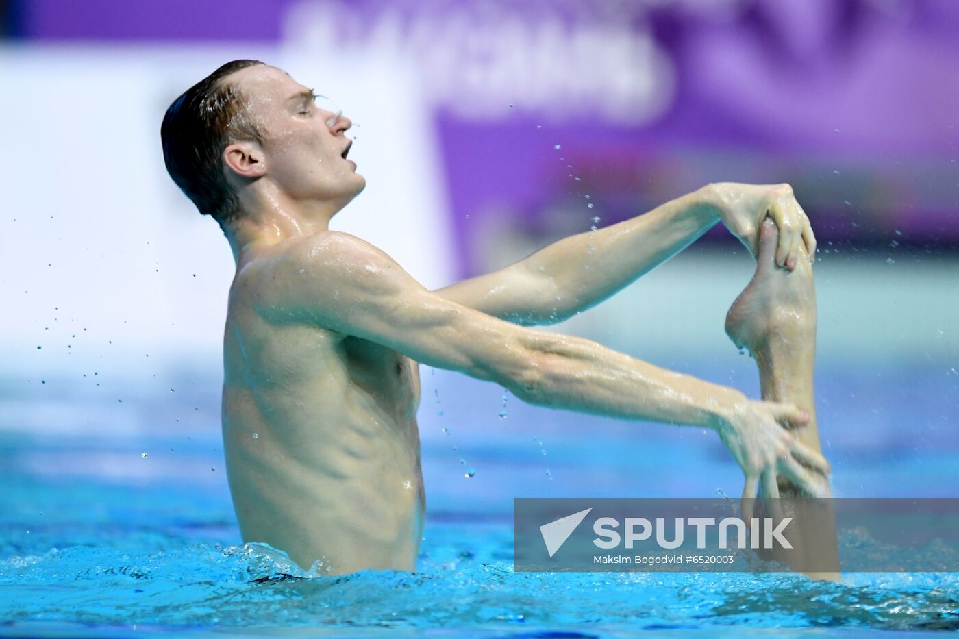 Russia Artistic Swimming World Series Mixed Duet Technical Sputnik Mediabank