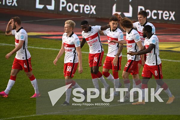 Russia Soccer Premier-League Arsenal - Spartak