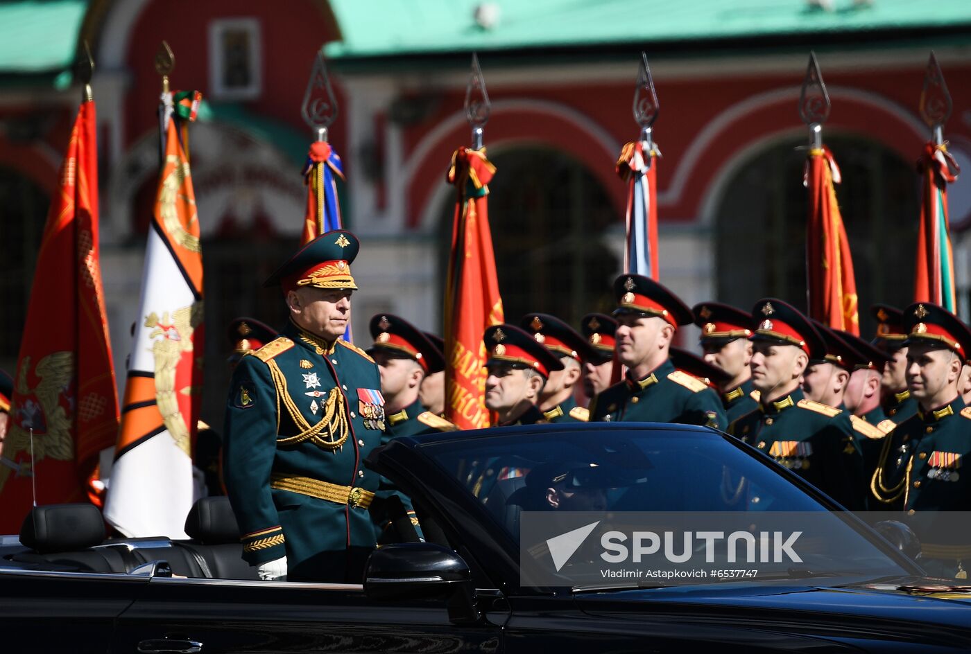 Russia Victory Day Parade Rehearsal Sputnik Mediabank