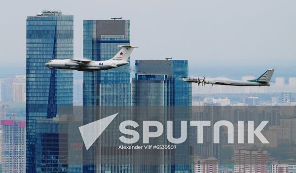 Russia Victory Day Parade Air Segment