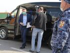 Russian Healthcare Minister Mikhail Murashko, left, arrives at the Kazan republican children's clinical hospital, where the wounded were hospitalized after shooting at the Gymnasium No. 175 in Kazan, Russia's Republic of Tatarstan. According to the updated data, 9 people were killed, about 20 were injured. A former student of the Gymnasium No. 175, 19-year-old male who started shooting at the educational institution was detained earlier in the day. Location: Russia, Republic of Tatarstan, Kazan. Author: Maksim Bogodvid. Russia School Shooting