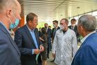In this handout photo released by the Tatarstan's Presidential Press Office, Presidential Envoy to the Volga Federal District Igor Komarov, second left, talks to the chief physician Ayrat Ziatdinov, second right, during his visit to the Kazan republican children's clinical hospital, where the wounded children were hospitalized after shooting at the Gymnasium No. 175 in Kazan, Russia's Republic of Tatarstan. Tatarstan's regional President Rustam Minnikhanov is at left. At least nine people, including seven children, were killed in the school shooting, while 20 more people were hospitalized with injuries. A former student of the Gymnasium No. 175, 19-year-old male who started shooting at the educational institution was detained earlier in the day. Editorial use only, no archive, no commercial use. Location: Russia, Republic of Tatarstan, Kazan. Russia School Shooting