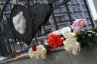 Flowers are placed to commemorate Kazan school shooting victims outside the representative office of Russia's Republic of Tatarstan in Moscow, Russia. At least nine people, including seven children, were killed in the school shooting in Kazan, while 20 more people were hospitalized with injuries. Location: Russia, Moscow. Author: Anton Denisov. Russia School Shooting