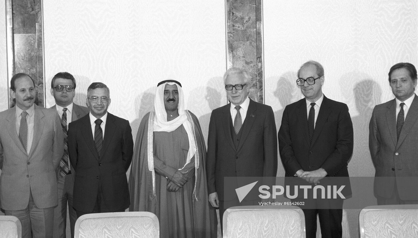 Delegation of committee of League of Arab States visits USSR