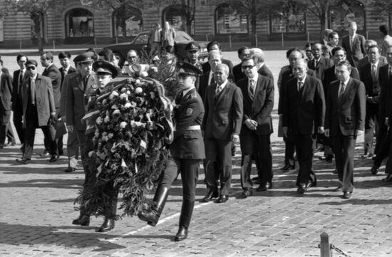 Prime Minister of Kingdom of Thailand Prem Tinsulanonda's visit to USSR