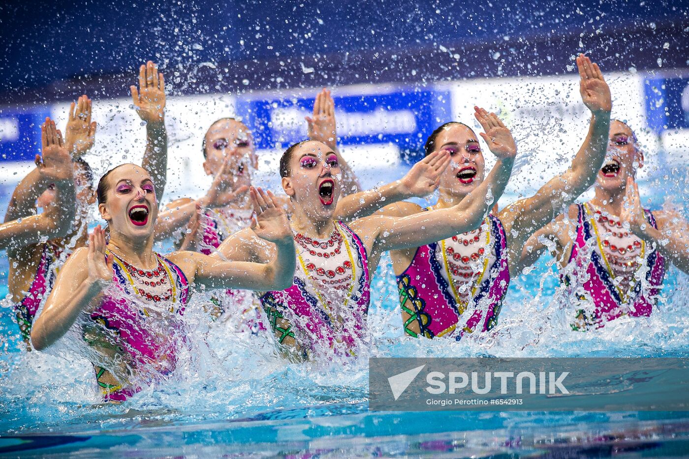 Hungary European Aquatics Championship Artistic Swimming Team Technical