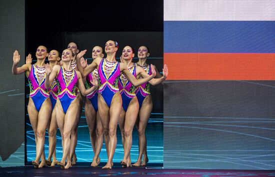 Hungary European Aquatics Championship Artistic Swimming Team Technical