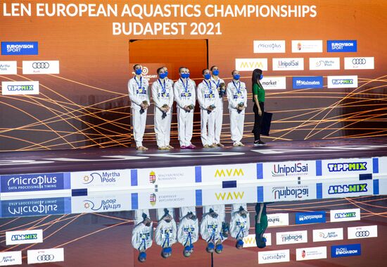 Hungary European Aquatics Championship Artistic Swimming Team Technical