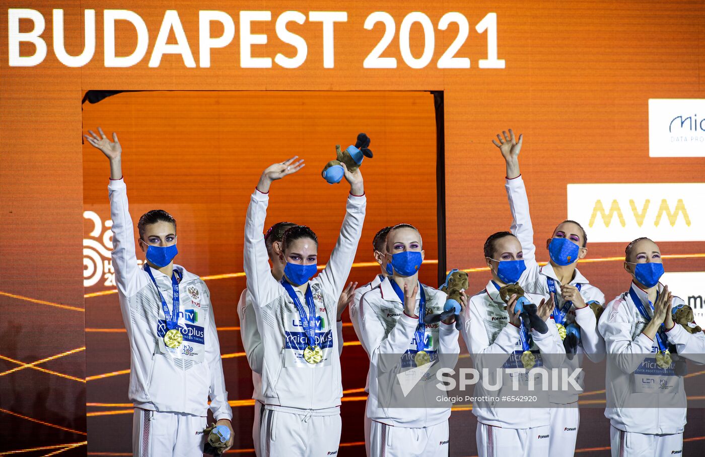 Hungary European Aquatics Championship Artistic Swimming Team Technical