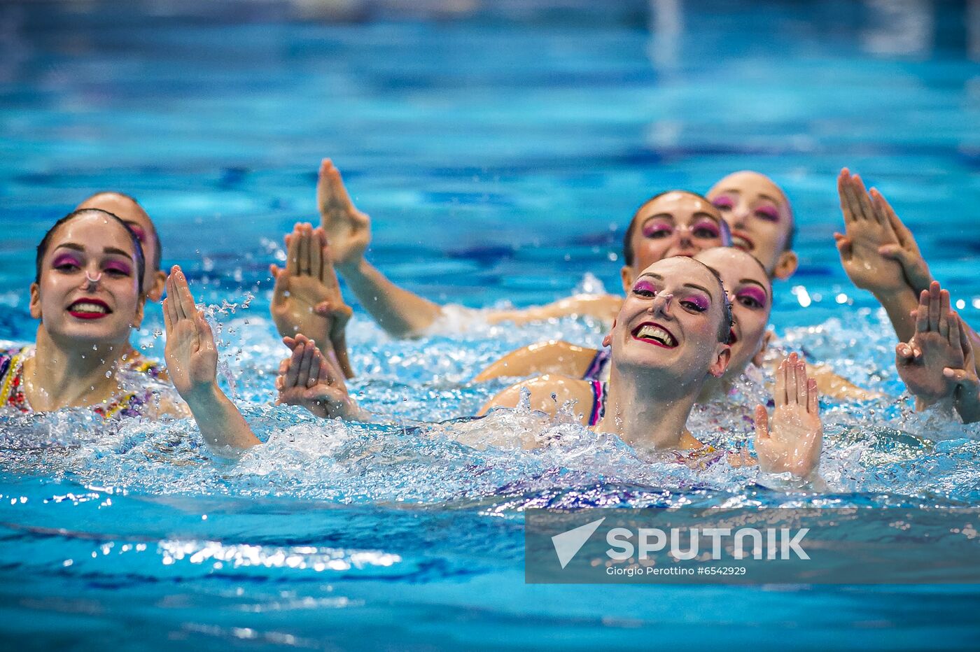 Hungary European Aquatics Championship Artistic Swimming Team Technical