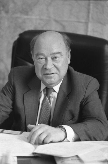 Deputy USSR State Bank Board Chairman Valery Pekshev
