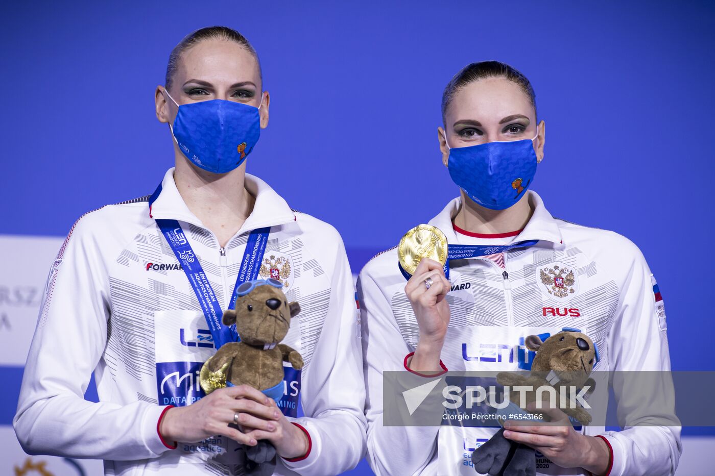 Hungary European Aquatics Championship Artistic Swimming Duet Technical