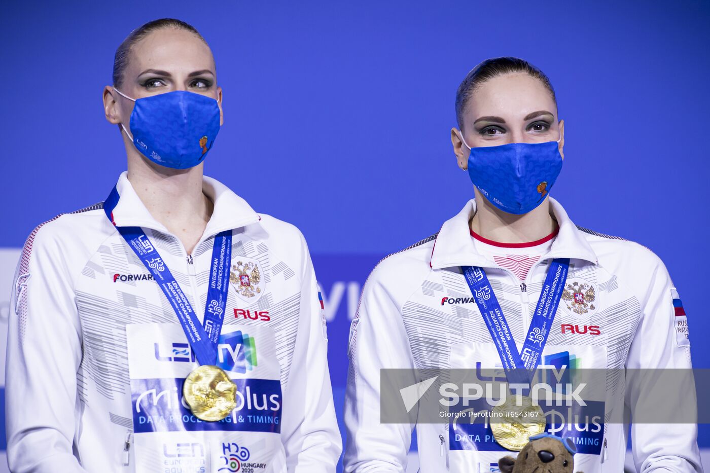 Hungary European Aquatics Championship Artistic Swimming Duet Technical