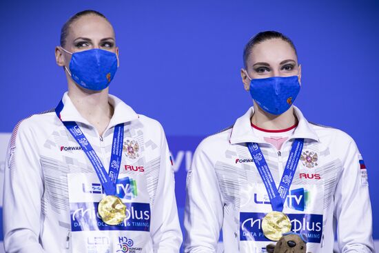 Hungary European Aquatics Championship Artistic Swimming Duet Technical