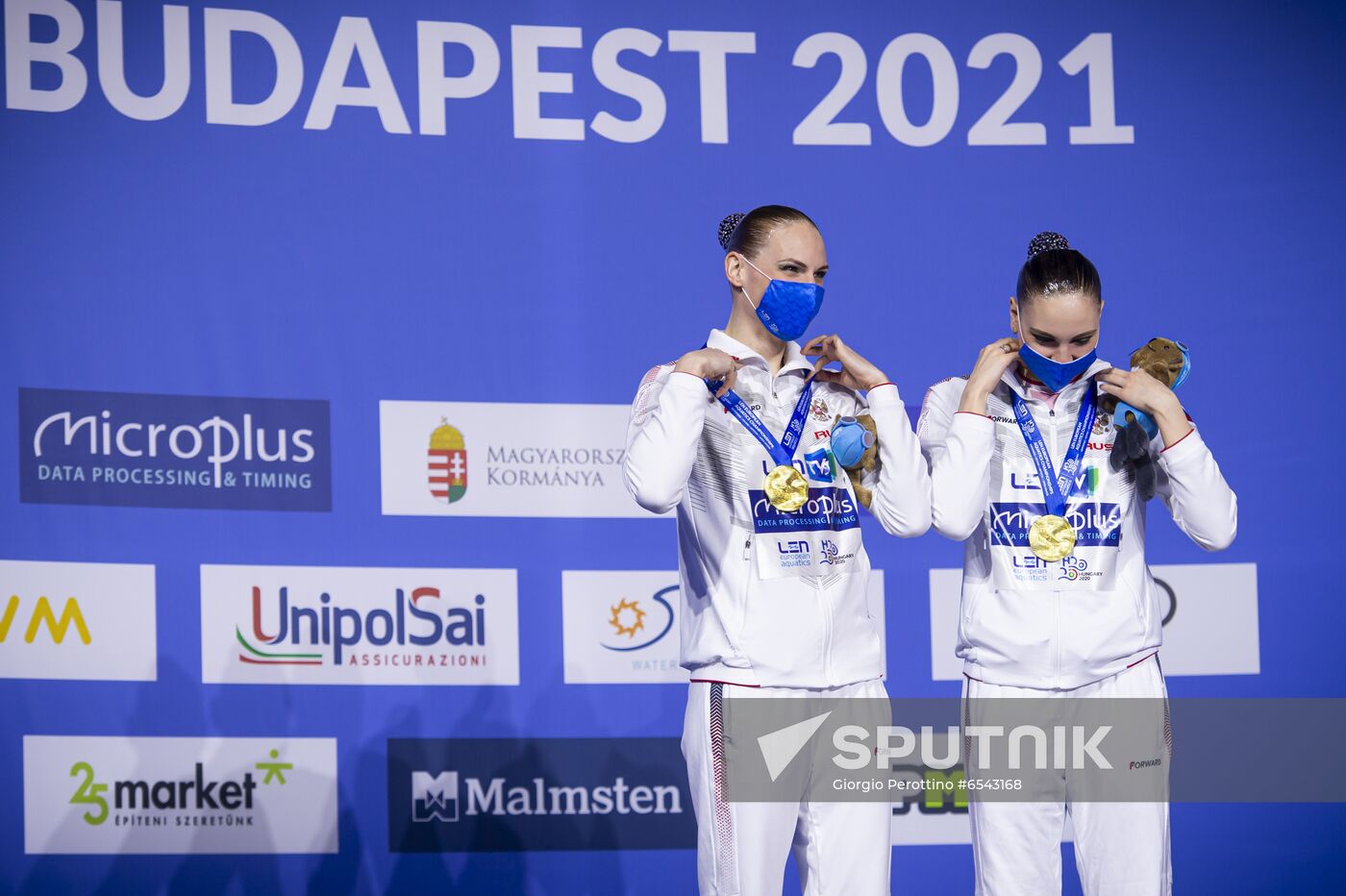 Hungary European Aquatics Championship Artistic Swimming Duet Technical