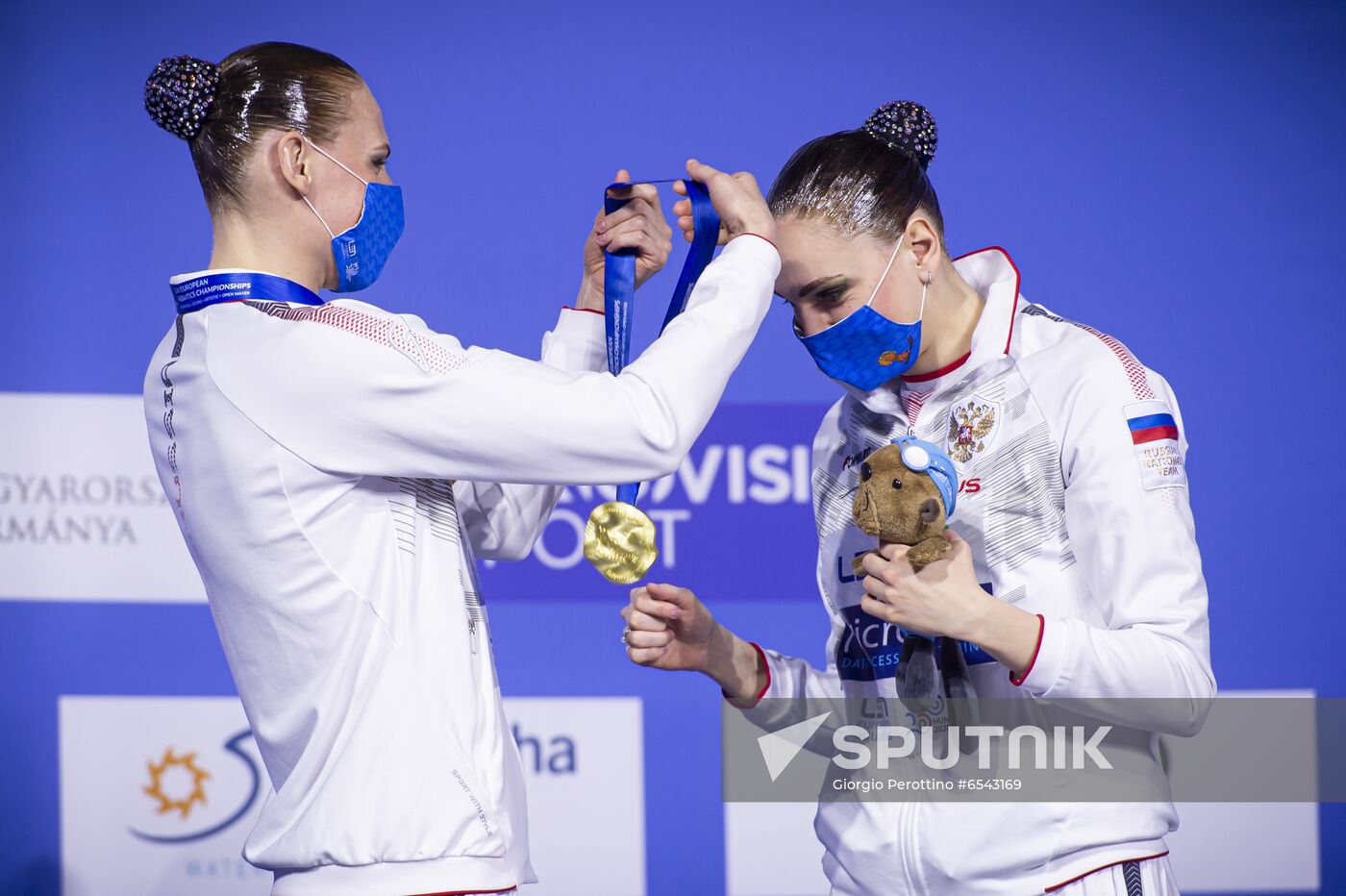 Hungary European Aquatics Championship Artistic Swimming Duet Technical