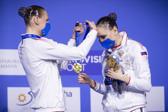 Hungary European Aquatics Championship Artistic Swimming Duet Technical