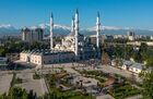 Muslims gather outside the Central Mosque during the celebration of Eid al-Fitr, also known as the Festival of Breaking the Fast, marking the end of the holy month of Ramadan, in Bishkek, Kyrgyzstan. Location: Kyrgyzstan, Bishkek. Author: Tabyldy Kadyrbekov/Sputnik. Worldwide Eid al-Fitr