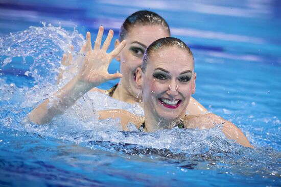 Hungary European Aquatics Championship Artistic Swimming Duet Technical