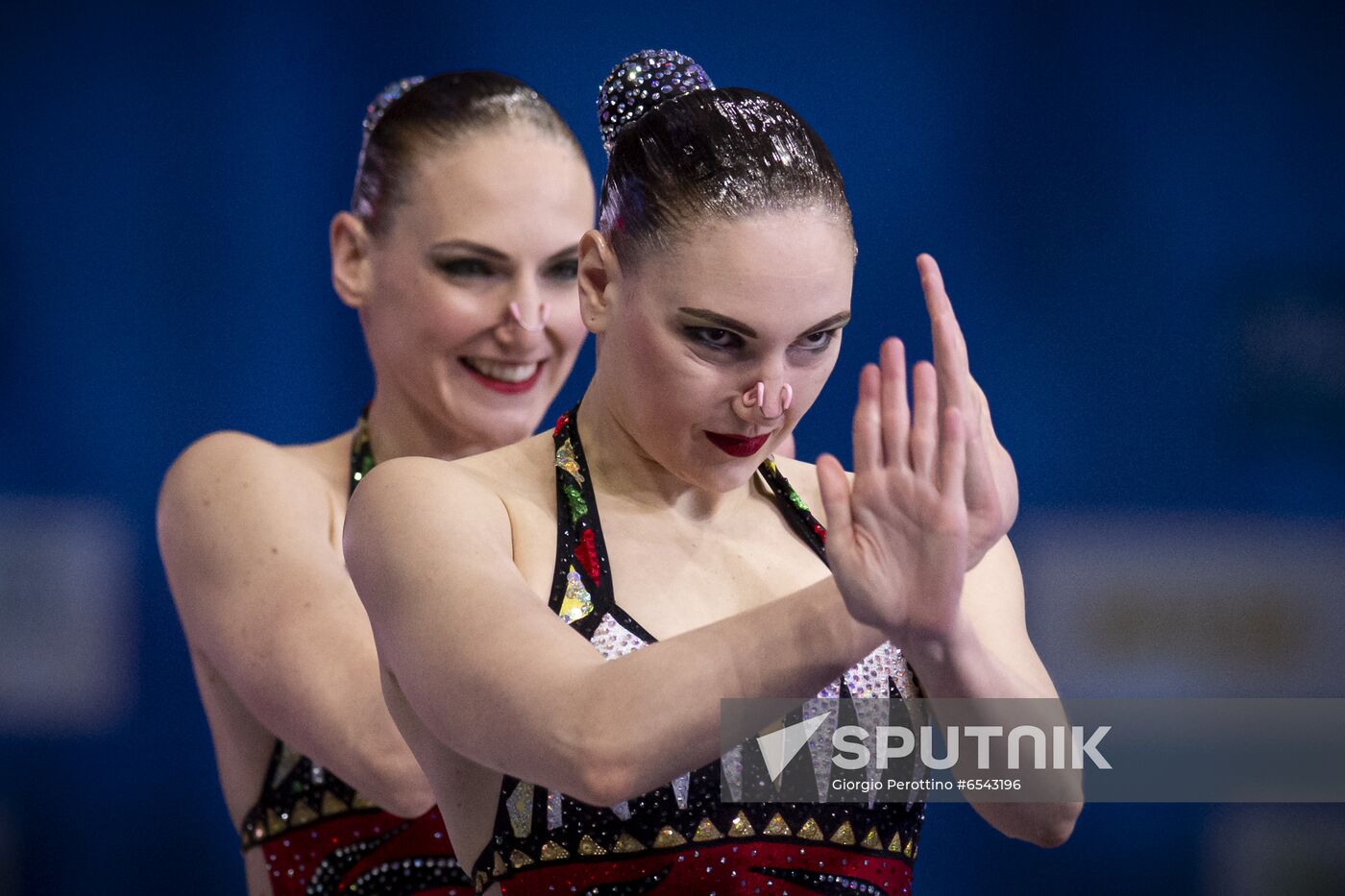 Hungary European Aquatics Championship Artistic Swimming Duet Technical