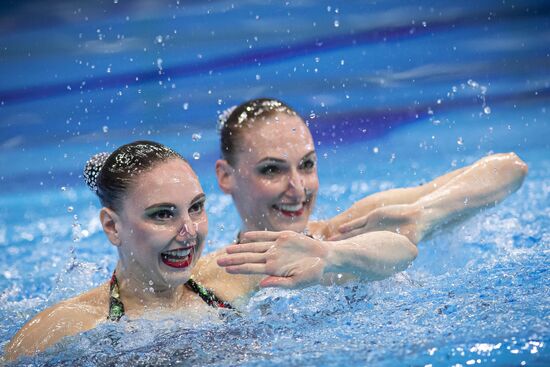 Hungary European Aquatics Championship Artistic Swimming Duet Technical