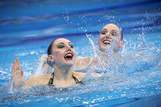 Hungary European Aquatics Championship Artistic Swimming Duet Technical
