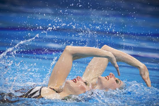 Hungary European Aquatics Championship Artistic Swimming Duet Technical