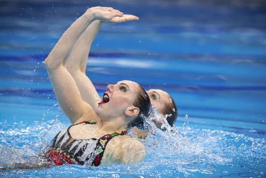 Hungary European Aquatics Championship Artistic Swimming Duet Technical