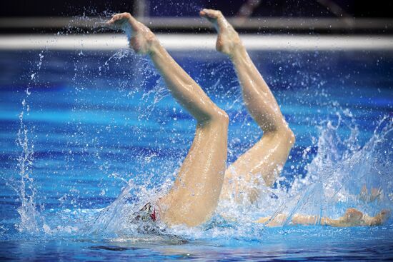 Hungary European Aquatics Championship Artistic Swimming Duet Technical