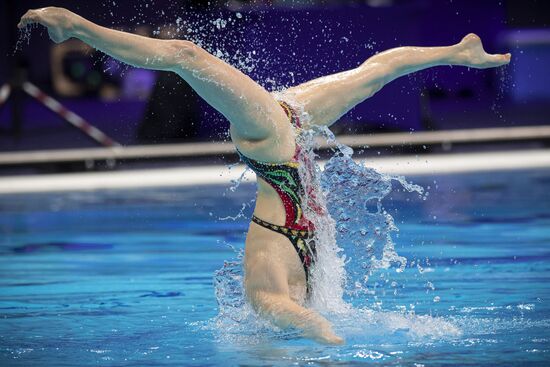 Hungary European Aquatics Championship Artistic Swimming Duet Technical