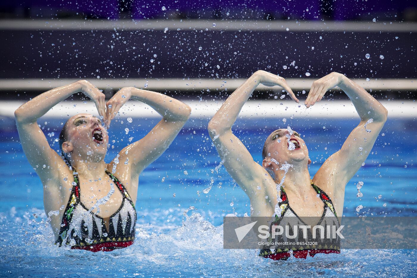 Hungary European Aquatics Championship Artistic Swimming Duet Technical