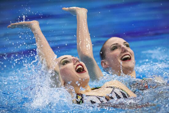 Hungary European Aquatics Championship Artistic Swimming Duet Technical