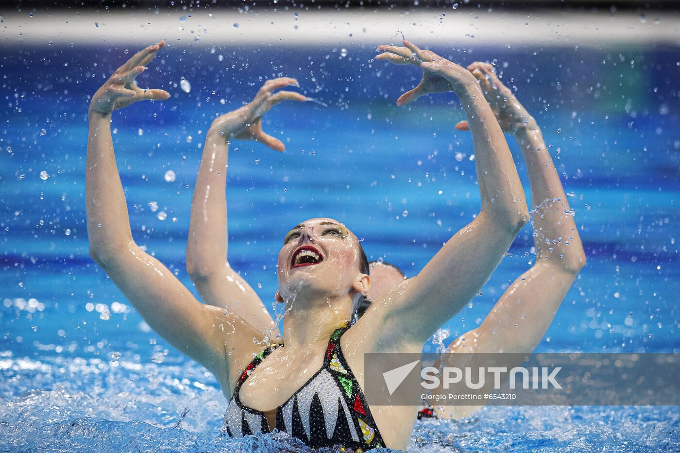 Hungary European Aquatics Championship Artistic Swimming Duet Technical